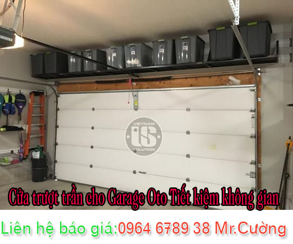 Cửa trượt trần cho biệt thự
