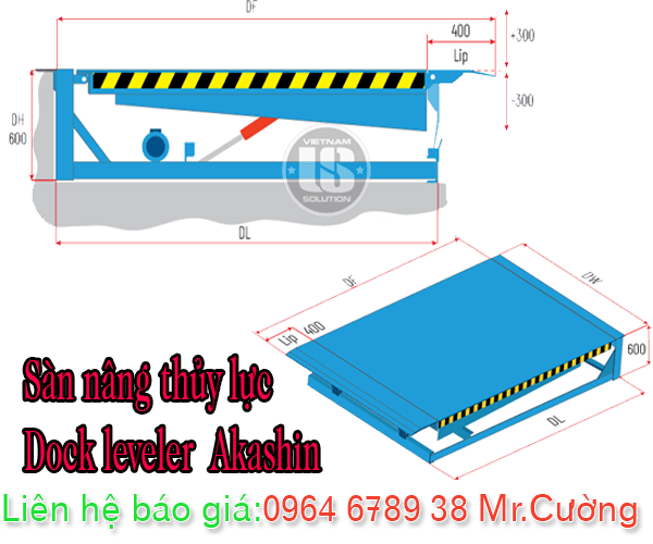 Dock leveler Akashin